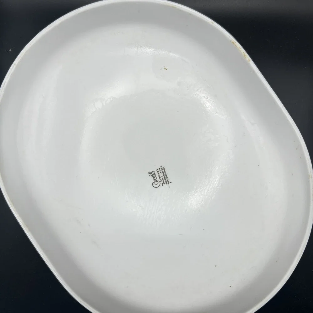 Vtg Corelle SERVING PLATTER Old Town Blue, 10